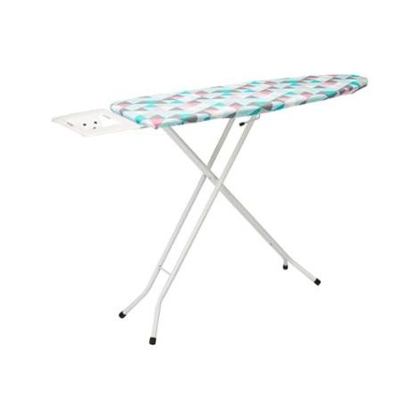 Asse da stiro Metaltex kuma design bianco stabile