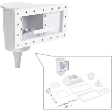 Écumoire de piscine à large ouverture 11 pcs 34,3x25x30,5 cm