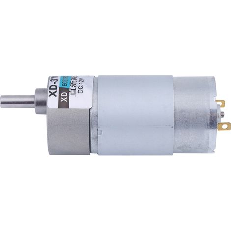 Moteur à engrenages 37GB555 DC 12V 15W 500 RPM, réducteur micro, 1 pièce (1/5)