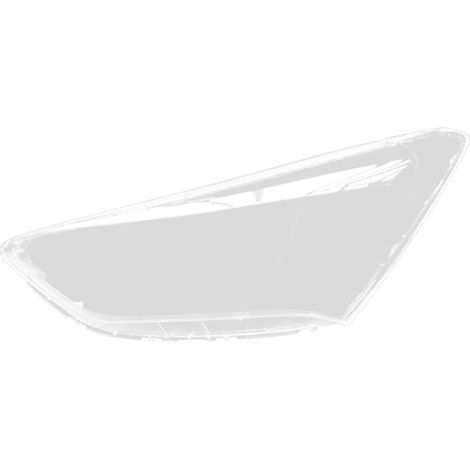 Cubierta parasol para faro delantero, cubierta transparente para lente de faro delantero, carcasa del faro izquierdo para modelos Grand Santa Fe 2013-2017. (1/3)