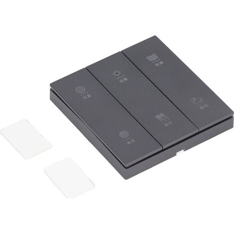 Panneau de commande sans fil intelligent avec application pour contrôler à distance l'éclairage domestique. Compatible avec Google Home. (1/5)
