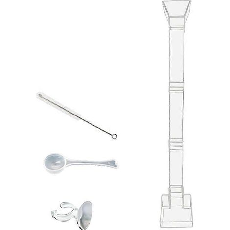 1 Set Kristall-Garnelentopf, Futterrohr für Aquarien, Fütterungszubehör
