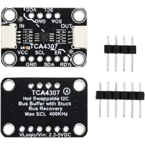 Un module isolateur I2C bidirectionnel TCA4307, compatible avec les cartes d'isolation de convertisseur de niveau non soudées et compatible avec Stemma QT/Qwiic. (1/5)