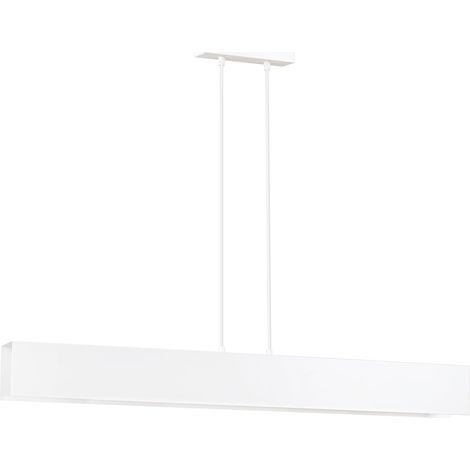 Suspension Emibig Gentor blanche métal 4xE27 100cm (1/3)