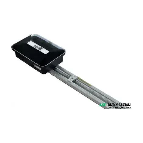 Motore a traino 1200nw VICTOR23-1200-2 con unica guida da 3.3 mt+ 2tx per porta seziuonale da garage