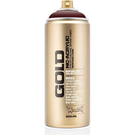 Bombe de peinture - Gold - Acrylique - Chestnut - CL8320 - 400ml - Montana Cans
