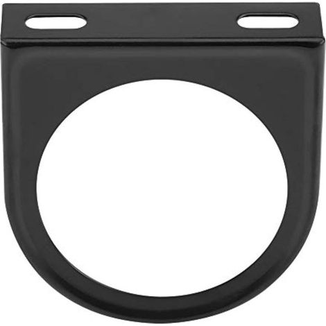 Support jauge de niveau 52mm, 52 mm 2 pouces Support universel pour compteur à trou unique Noir (1/5)