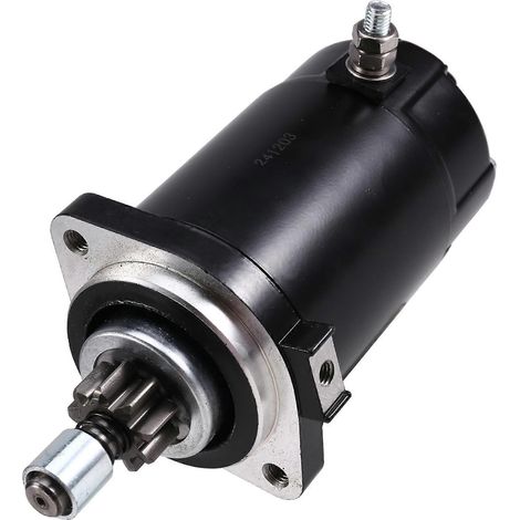 Motorini di avviamento per motori fuoribordo Yamaha (1984-2002, da 40 a 200 CV), modelli 6E5-81800-10, 6E5-81800-11-00 e 6E5-81800-12-00, e modelli S114-323 e S114-323B. (1/5)