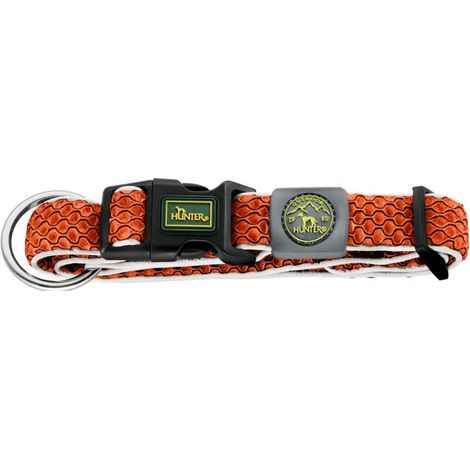 Collier pour Chien Hunter Vario Plus Fils Orange Taille L (40-60 cm)