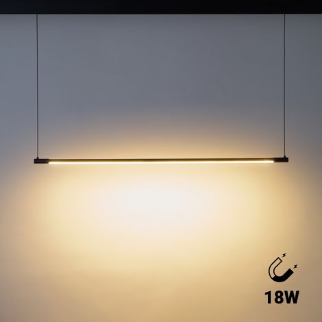Lámpara Colgante LED Horizontal Para Carril Magnético - 48V