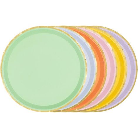 Piatti da 21 cm, 6 pezzi misti