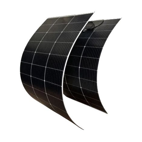 Pannello solare, design flessibile, alta efficienza, 125W (2 pezzi) (1/2)