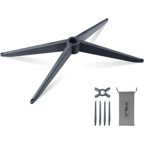 Supporto Starlink per parabola satellitare Starlink Gen 2. Base leggera e portatile. Supporto magnetico rimovibile da terra per esterni per Starlink V2. (1/5)