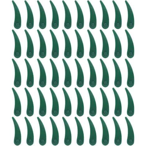 Lot de 50 lames de rechange en plastique pour coupe-bordures Bosch Durablade Art 23-18 LI Art 26-18 LI (1/4)