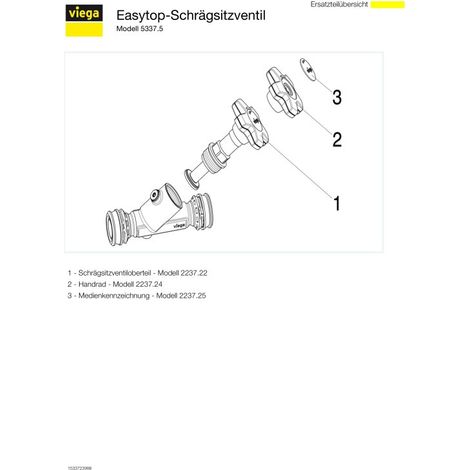 VIEGA 758134 Robinet à siège oblique avec SC Easytop (1/5)