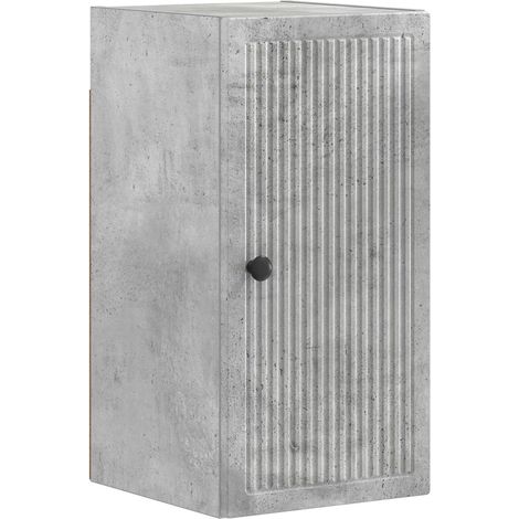 vidaXL Armadio da bagno a muro EDE Grigio Cemento 30 x 31 x 59 cm (1/5)