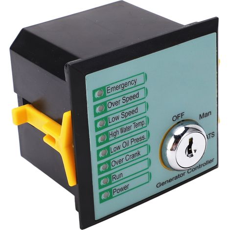 ASM168 Dieselgenerator-Steuerung mit LED-Automatikstart, Generator-Bedienfeldmodul, DC 8,0–45 V (1/5)
