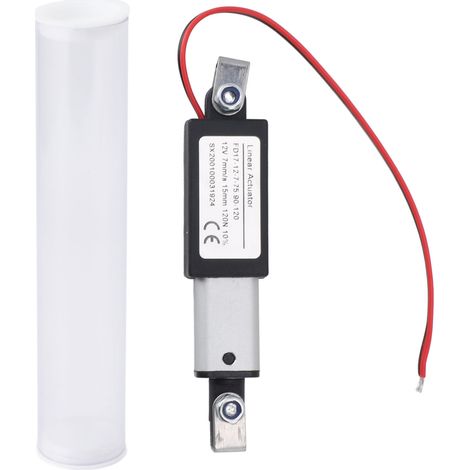 Ortviai Vérin Électrique Linéaire 12 V, Course 15 mm, Charge 120 N – pour Fauteuils Massants et Canapés Réglables (1/5)