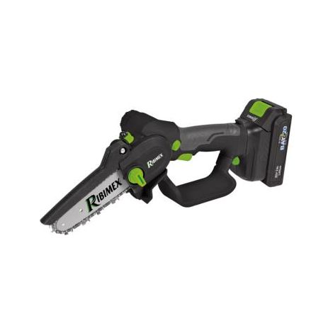 Ribimex – Élagueuse à batterie 20V – Moteur Brushless – Guide 127mm – Batterie Li-Ion 2Ah incluse – Pour bois dur et teck (1/5)