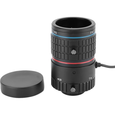 Caméra de sécurité CCTV autofocus 8MP avec zoom 3.8-16mm, objectif 1/1.8 pour surveillance intérieure/extérieure (1/5)