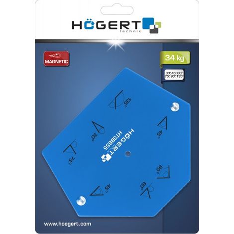 Aimant Hogert HT3B655 34 kg