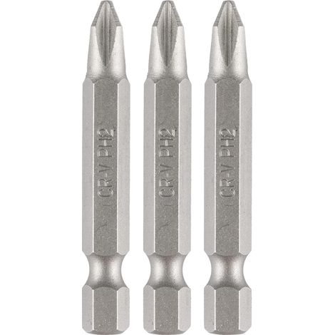 Embouts PH2 x 50 mm, 3 pièces. (1/3)