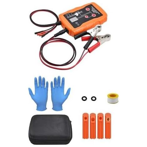 Reinigungswerkzeug für Kraftstoffeinspritzdüsen, 4-facher Adapter, 8 Impulsmodi, DIY-Werkzeugset, 12V/5V Ausgangsleistung - (1/4)