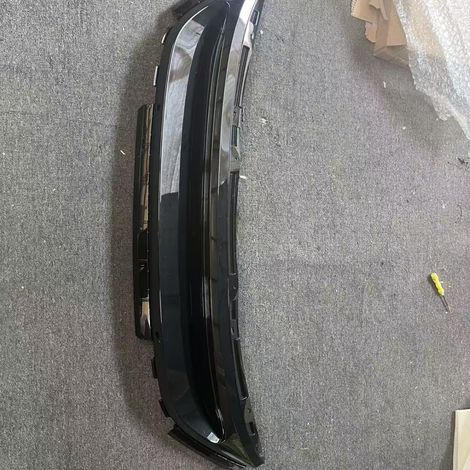 Spoiler de pare-chocs arrière ID4CROZZ, partie inférieure de carrosserie, finition brillante haut de gamme, référence 11G807433A (1/4)