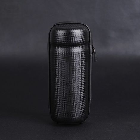 Sacoche de rangement étanche pour réparation vélo, étui à outils portable en forme carbone, avec fermeture éclair, boîte multifonction. (1/5)