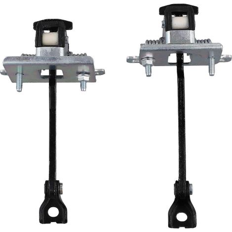 1 Paar Türscharnierstopper vorne + hinten Limitery 9181N2 9181N3 für Peugeot 408 2010-2013, Türstopperstange, schwarz & silber (1/5)