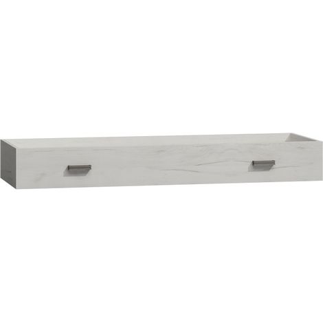 Tiroir de lit INDIANA 150 cm blanc