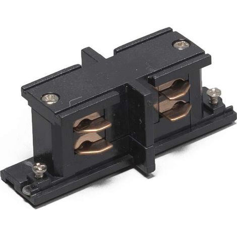 QAZQA Conector I para carril trifásico negro (1/3)