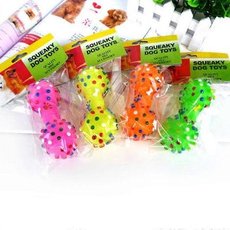 Jouet à mâcher en forme d'haltère pour chiens et chats, pour le nettoyage des dents et le développement de la molaire. Sans danger pour les animaux de compagnie. Vente en gros. Divertissement pour chi (1/4)