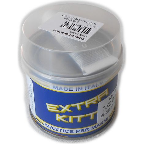 Extra kitt 150ml mastice stucco bianco per marmo
