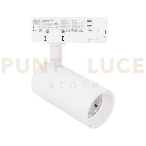 GFA1750N PROIETTORE PER BINARIO 220-240V ORIENTABILE LED 4000K 2249LM 20W BIANCO OPACO