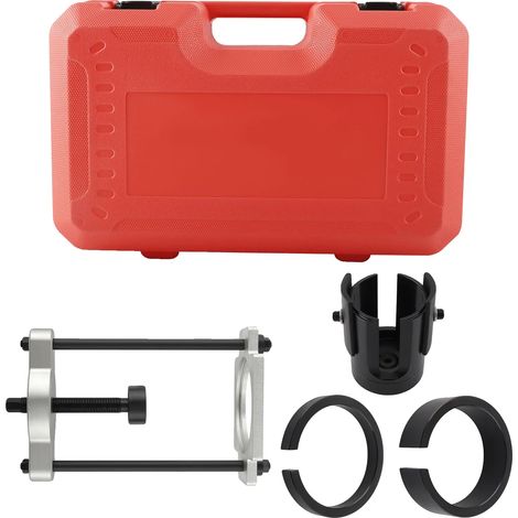 Ensemble d'outils pour silentblocs de bras de suspension, Acier de haute qualité, Environ 37 x 29 x 7 cm, Compatible avec les modèles Ford et Volvo, Retrait et installation faciles, Comprend une boîte (1/5)