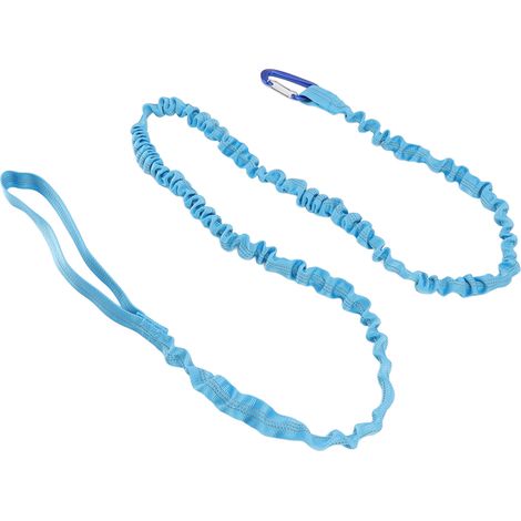 Corde de remorquage pour VTT, sangle de traction vélo户外, bleu, usage familial et extérieur (1/5)