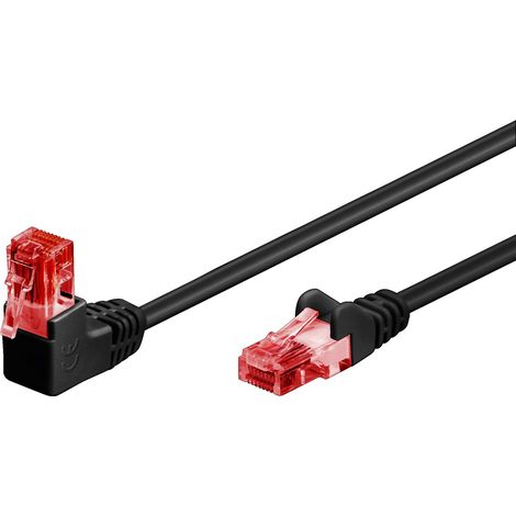Goobay 51518 cable de red Negro 5 m Cat6 U/UTP (UTP)