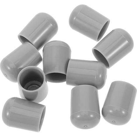 10 protections de pieds chaise en plastique pour sol (1/5)