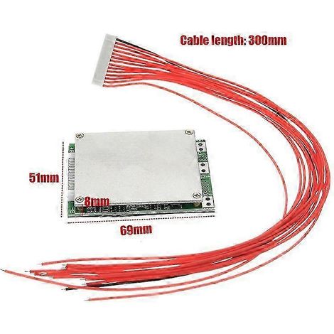 Carte de protection de charge pour batterie lithium-ion 13S 48V avec égalisation pour véhicules électriques (1/5)