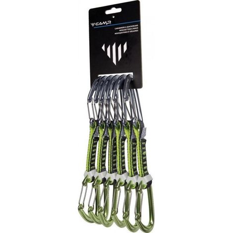 Cintas exprés Camp Orbit Wire Express KS de 12 cm, paquete de 6 unidades