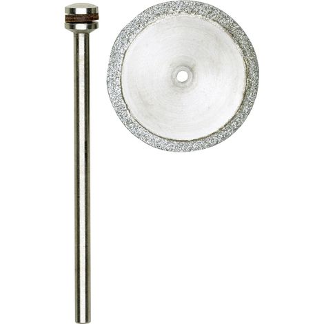 Proxxon - Diamantierte Trennscheibe, Ø 20 mm + 1 Träger - 28840