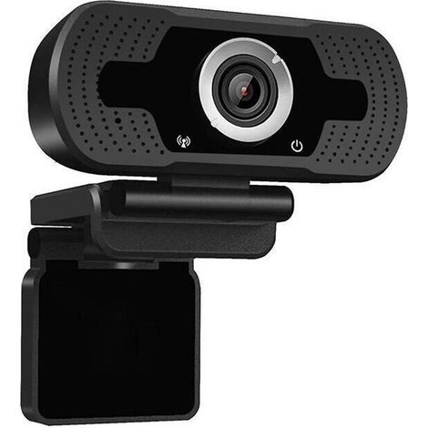 Webcam - 1080p - USB Plug And Play - Microphone Stéréo Intégré - Pour Ordinateur Portable Et Fixe - 1 Pièce