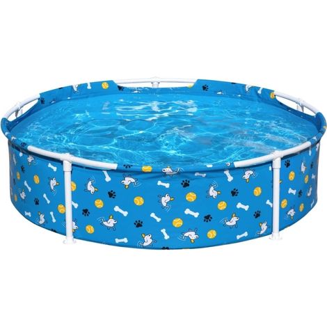Bestway Piscina per Animali Fetchin' Fun (122x30,5 cm) Art. 561KM - Bestway Piscina per Animali Fetchin' Fun (122x30,5 cm) Art. 561KM - Confezione Da 1 Pezzo (1/4)