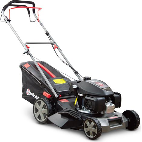 Tondeuse thermique tractée 145CC avec moteur Honda, mulching et éjection latérale