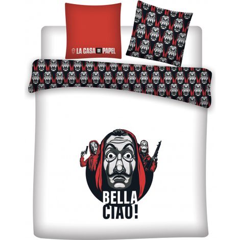 La Casa de Papel Bella Ciao Tagesdecke 220x240 cm