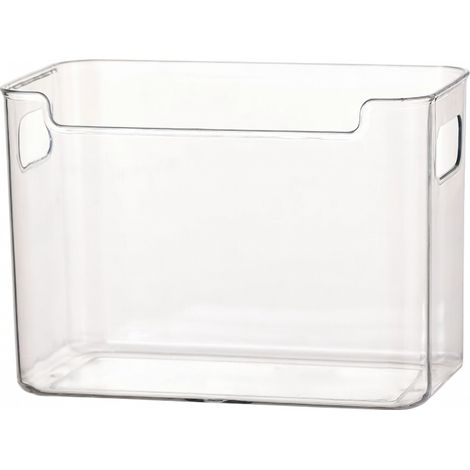 Bac de rangement porte réfrigérateur transparent grand (1/5)