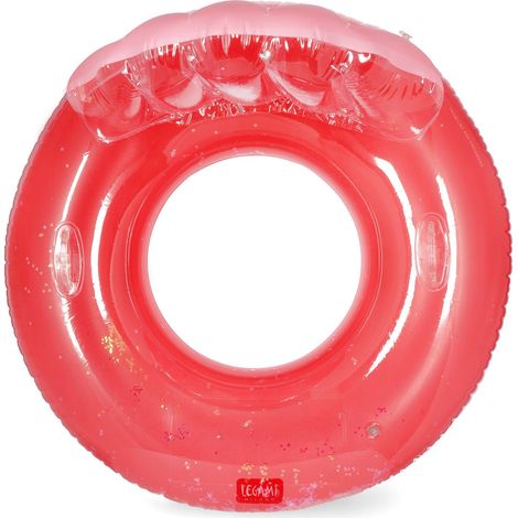 Legami - Ciambella Gonfiabile per Piscina, Maxi Ciambellone per Ragazzi e Adulti, Accessorio Mare Spiaggia, Sostiene Fino a 80 Kg, a Forma di Salvagente, Diametro 102 cm, Seashell (1/4)