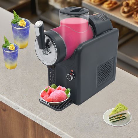 Commercial Snowflake Ice Machine 1.8L Ice Shaver Machine (1/5)