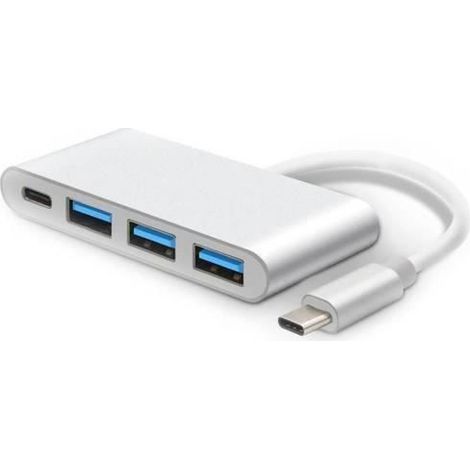 Adaptateur USB Type C vers,3.1 USB C, a 3 ports USB3.0 pour MacBook-Chromebook Pixel-Samsung S8 Plus-Plus de (1/3)
